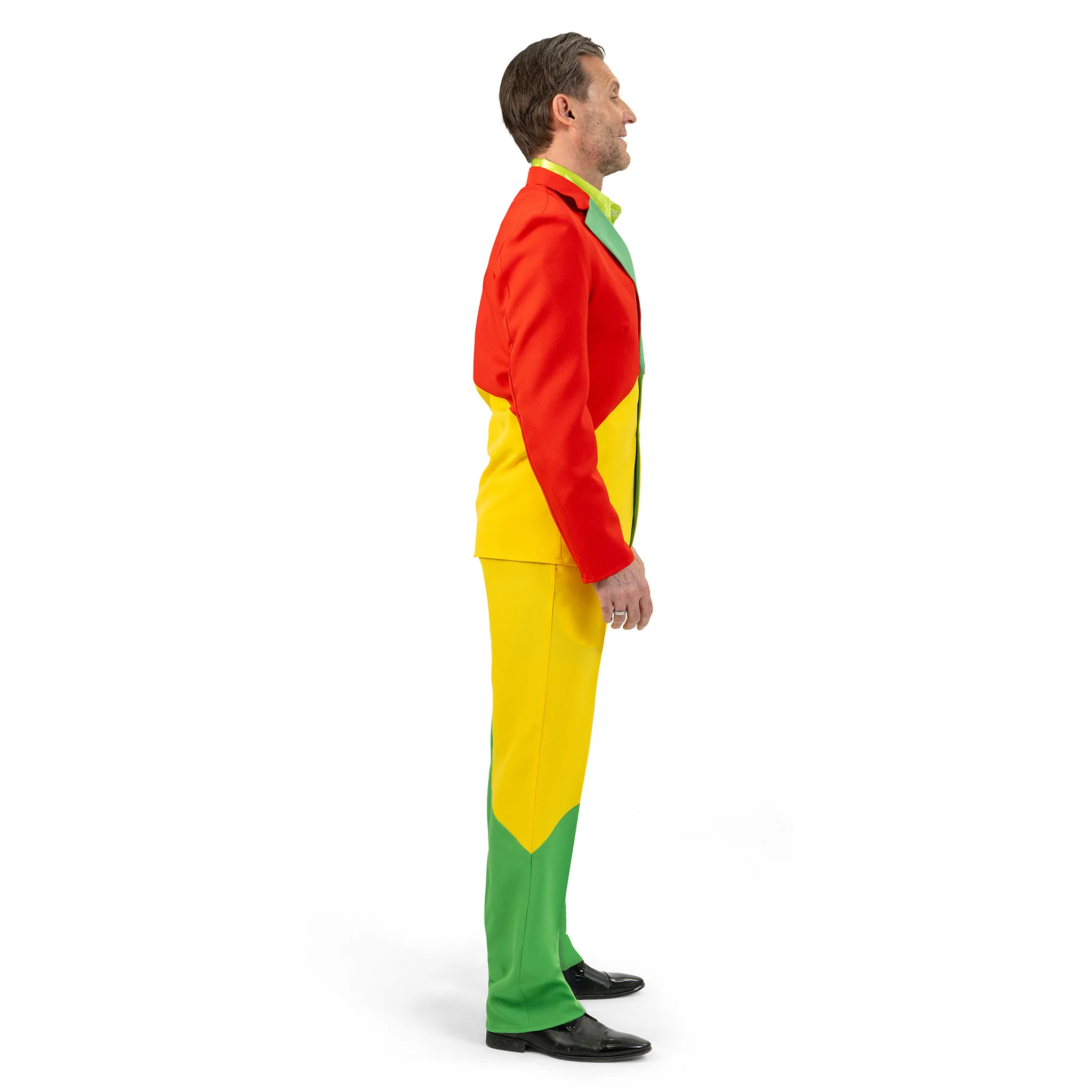 Pak rood, geel, groen carnaval heren - Image 3