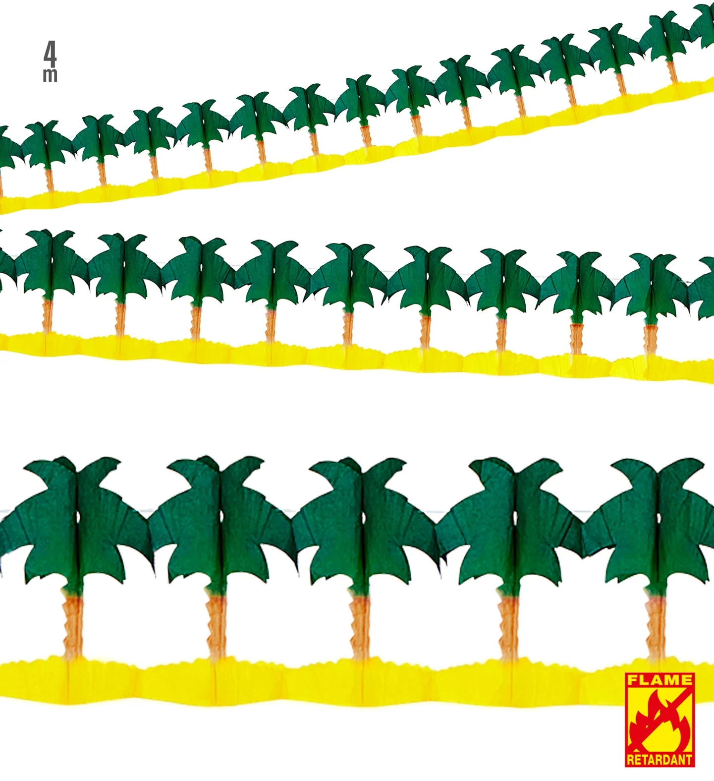 Palmboom slingers als decoratie - Image 3