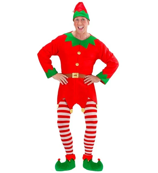 Panty gestreept rood / wit Elf - Image 2