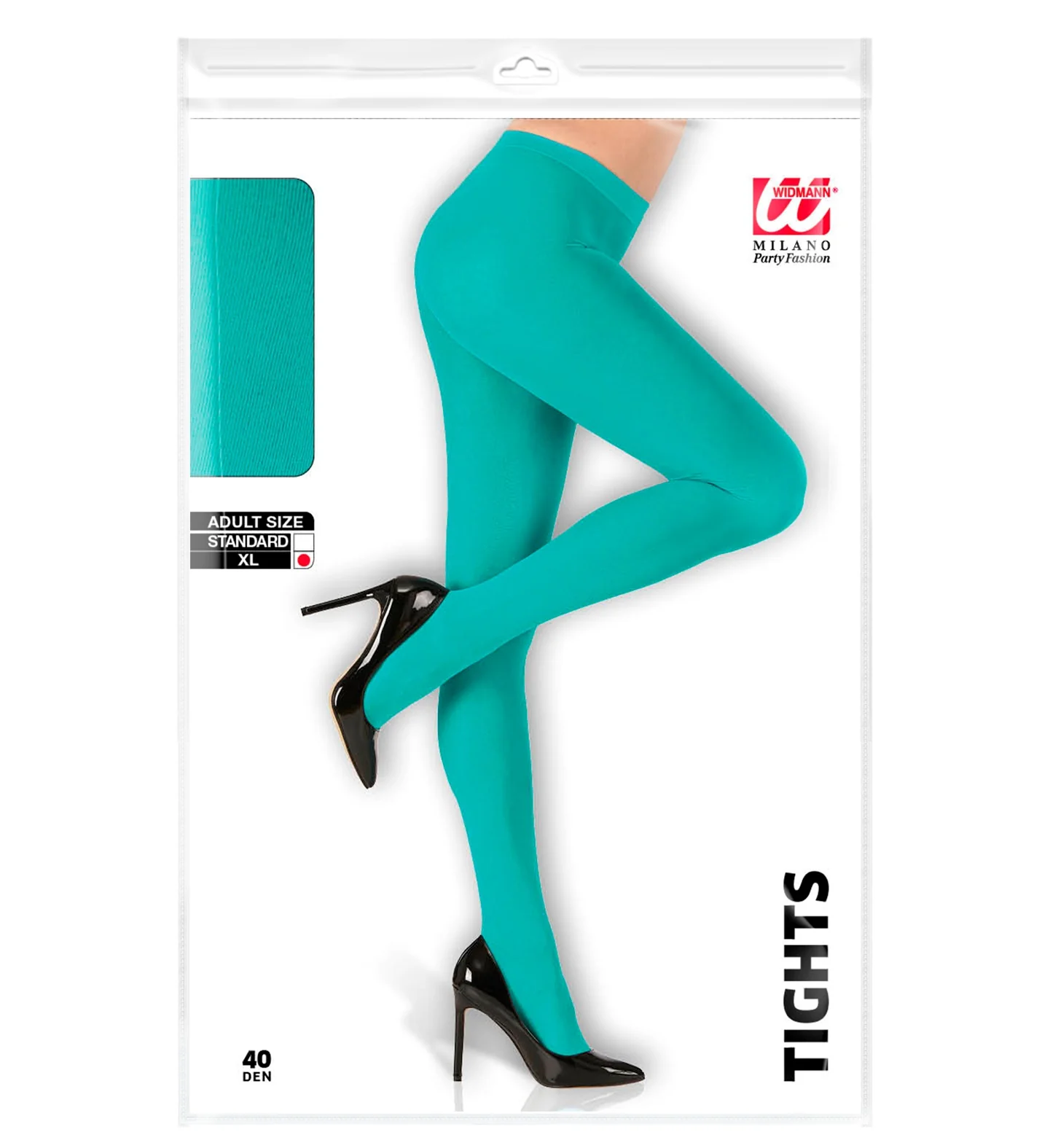 Panty turquoise dames - Image 3