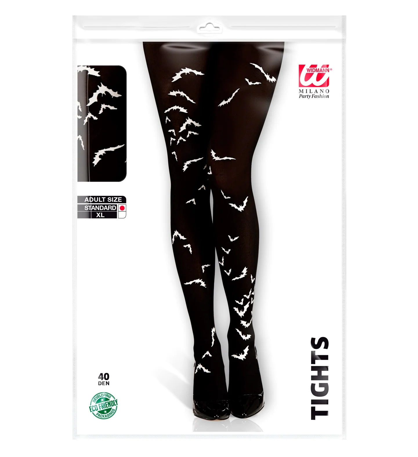panty zwart met vleermuis - Image 4