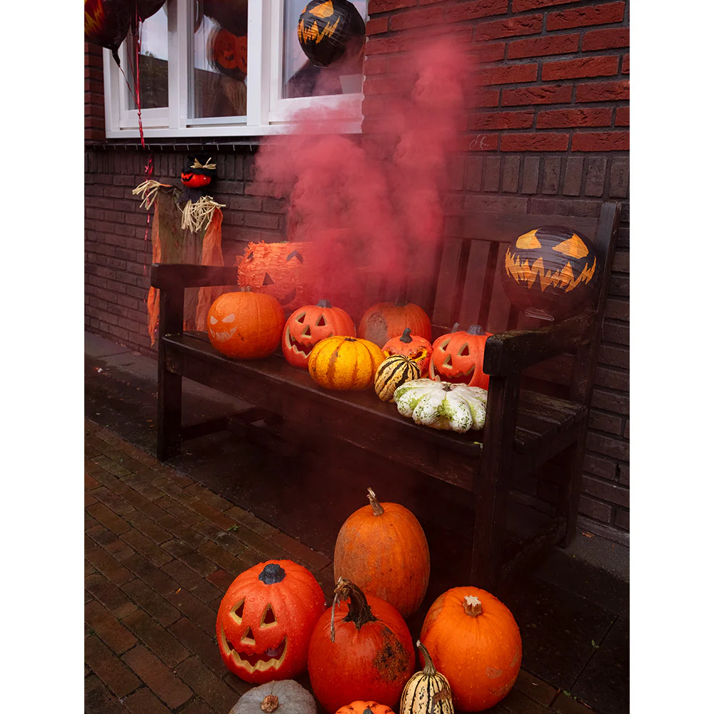 Papieren lampion Creepy pumpkin - Image 2