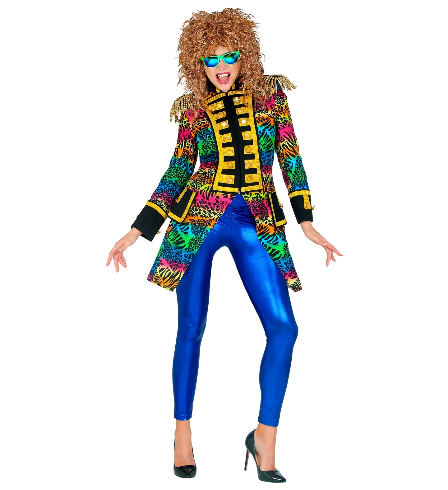 Slipjas disco zebra jaren 80 dames - Image 2