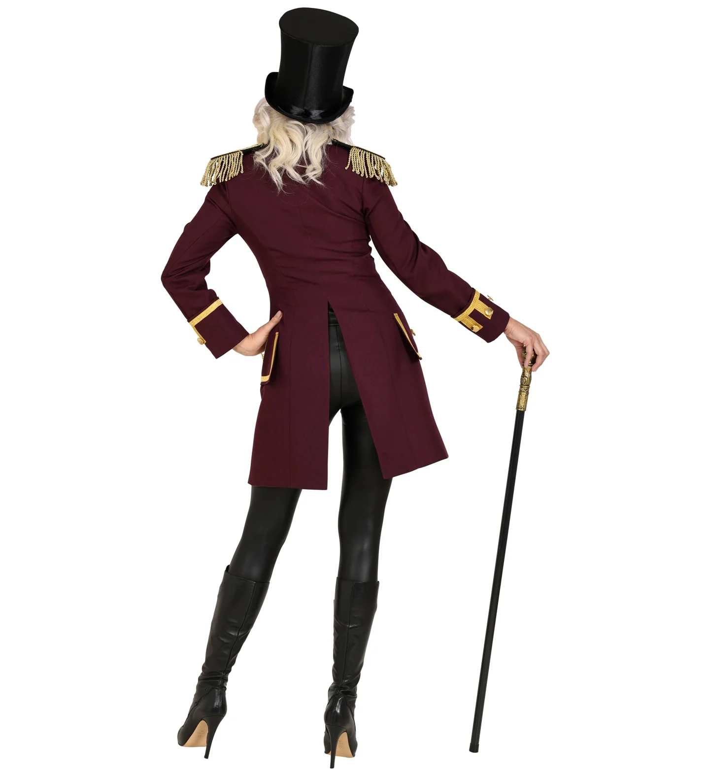 Slipjas rood/ bordeaux dames - Image 3