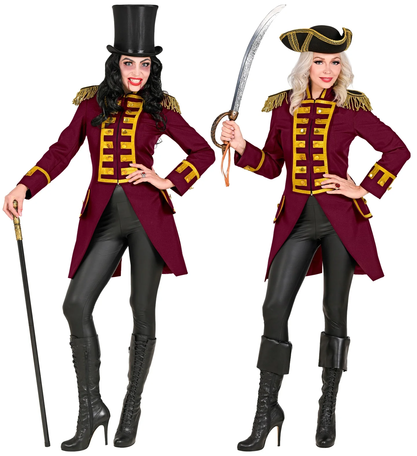 Slipjas rood/ bordeaux dames - Image 6