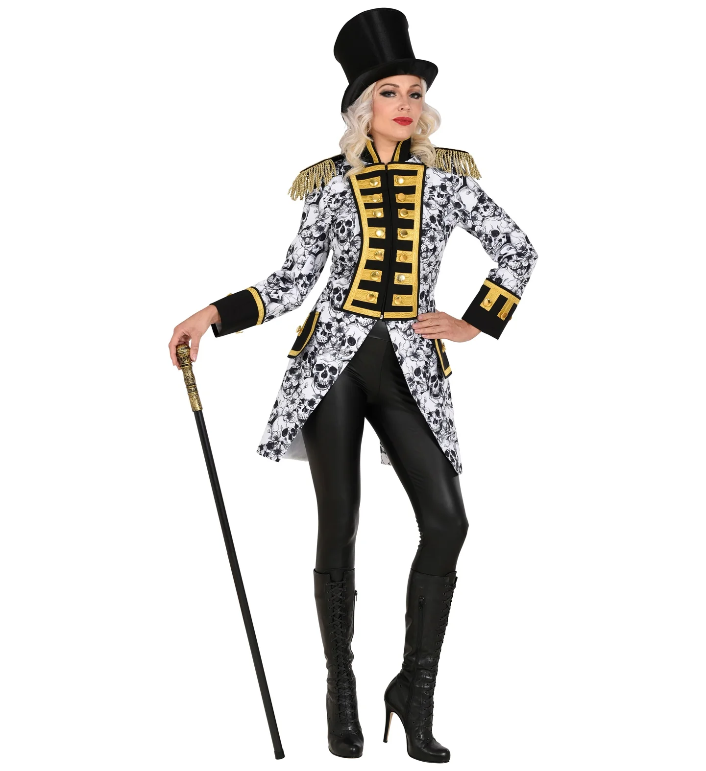 Slipjas halloween schedels dames - Image 4