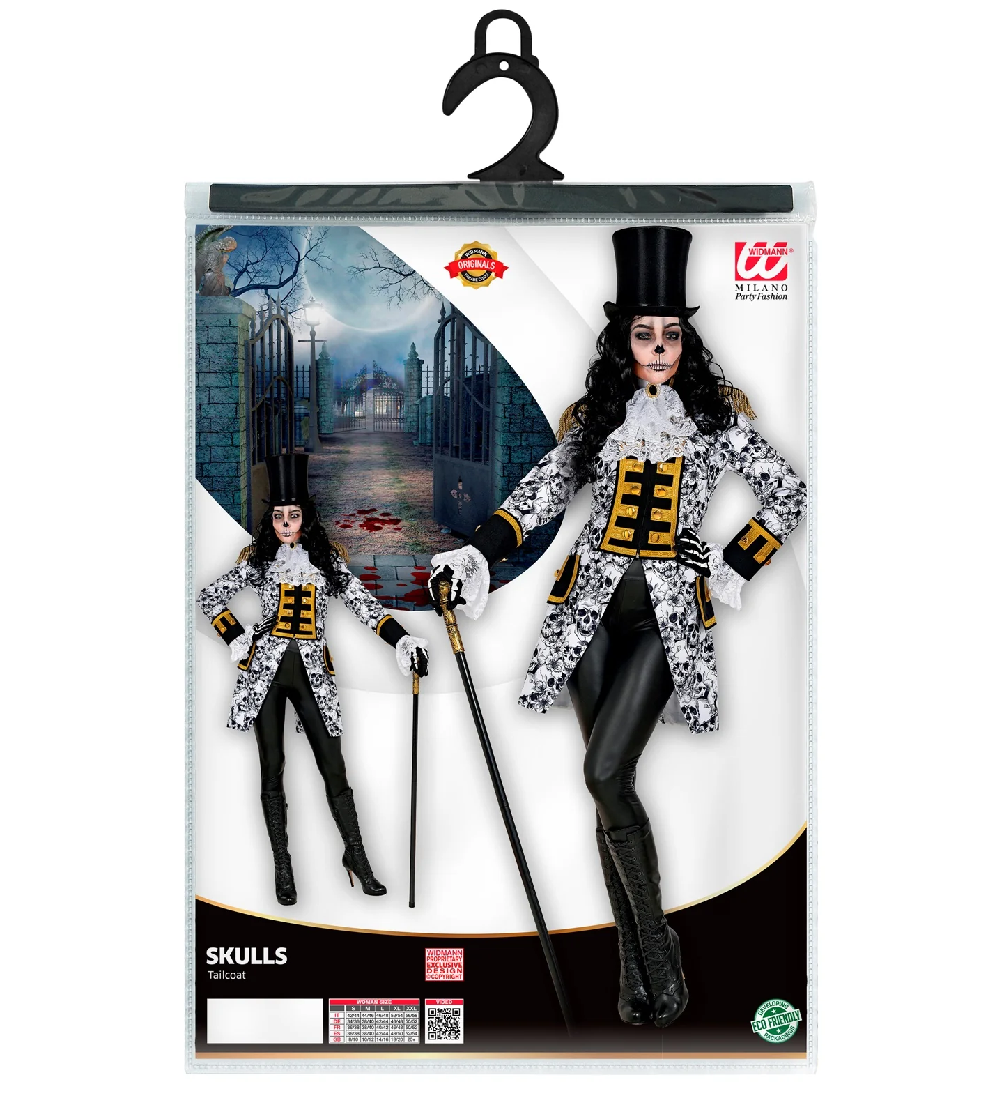 Slipjas halloween schedels dames - Image 5