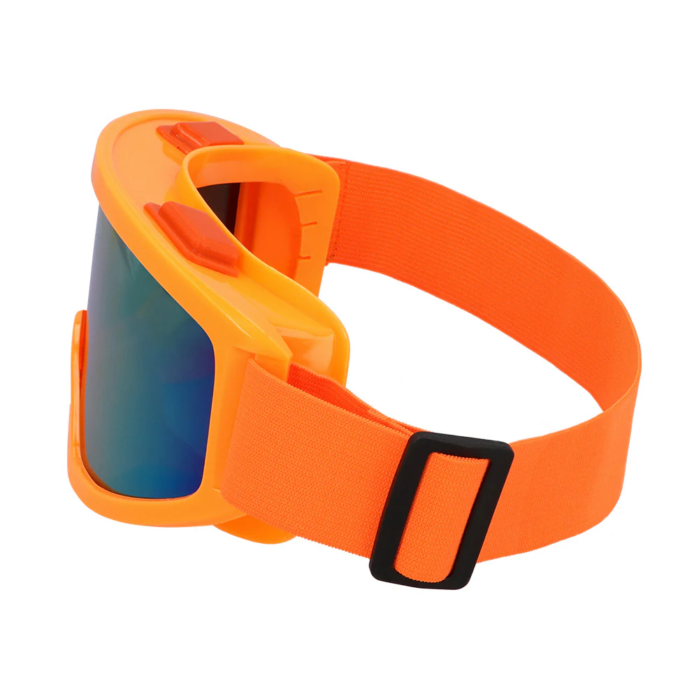 Skibril neon oranje unisex - Image 4