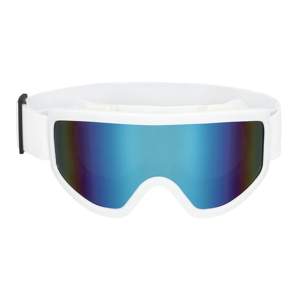 Skibril wit unisex