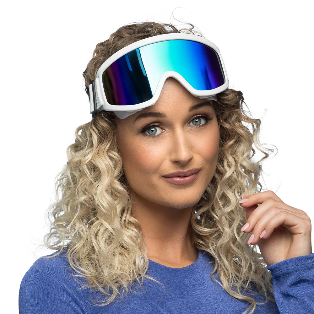 Skibril wit unisex - Image 2
