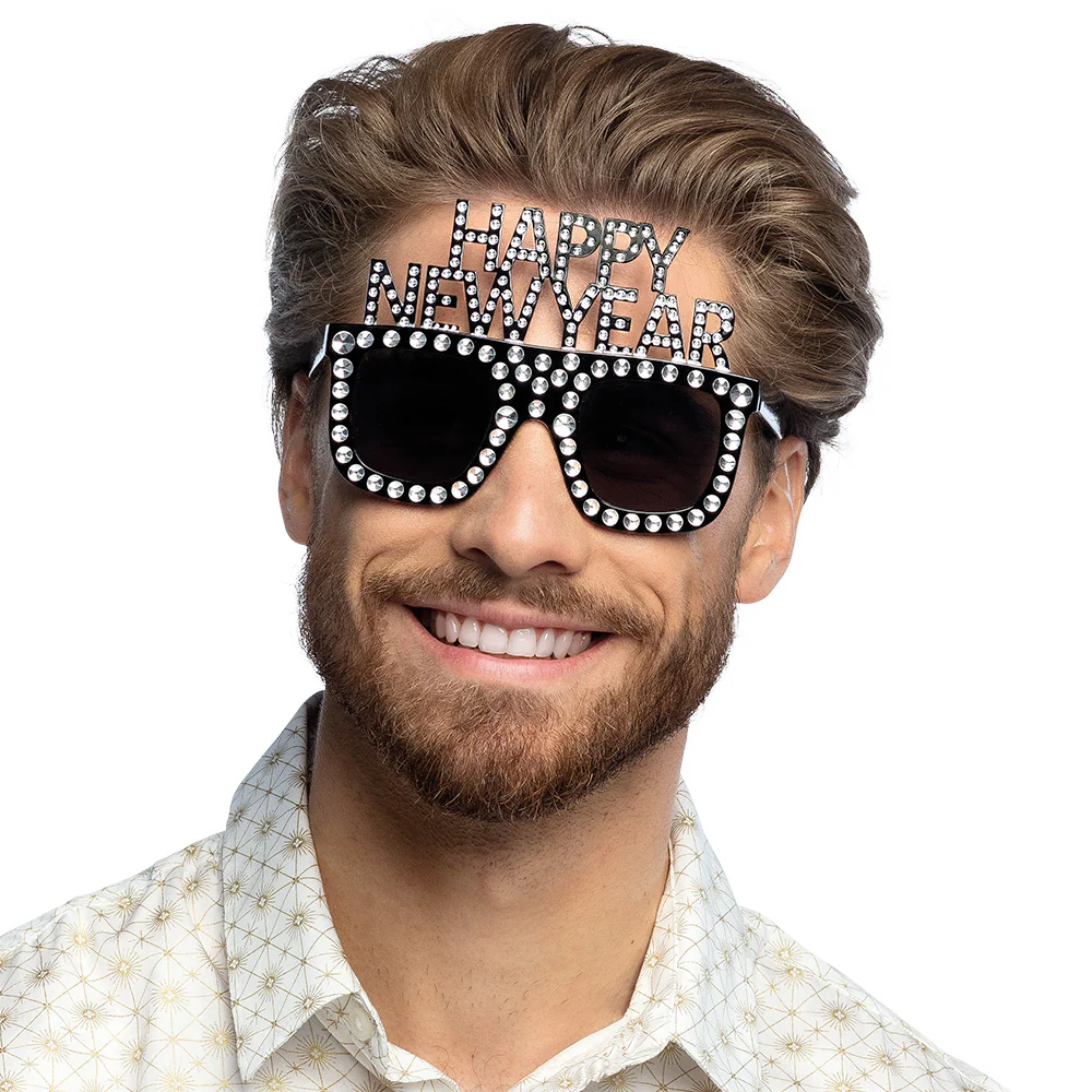 Bril Bling bling 'Happy New Year' - Image 3