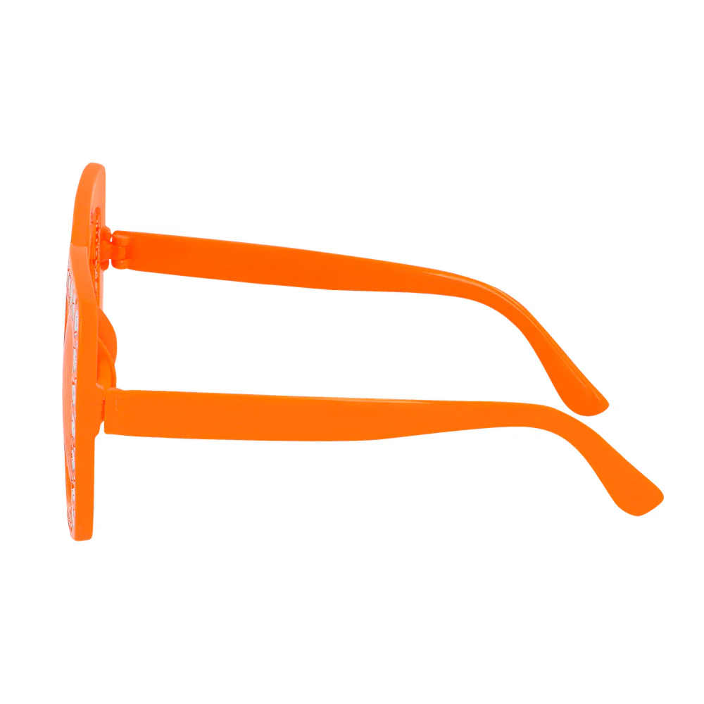 Bril Bling bling oranje - Image 4