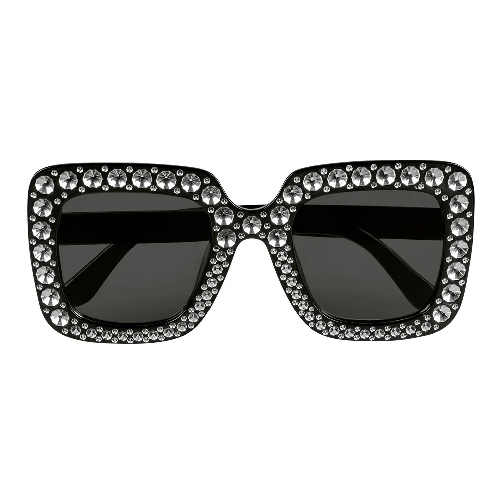 Bril Bling bling zwart