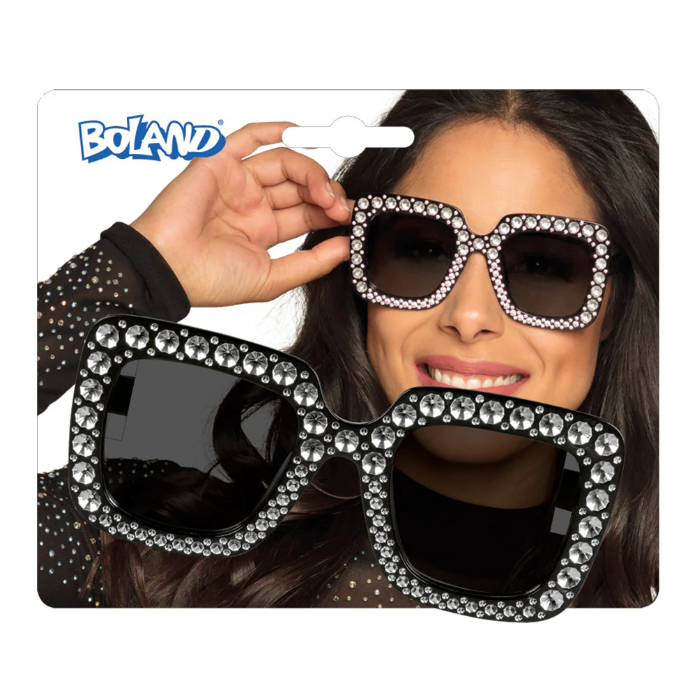 Bril Bling bling zwart - Image 6