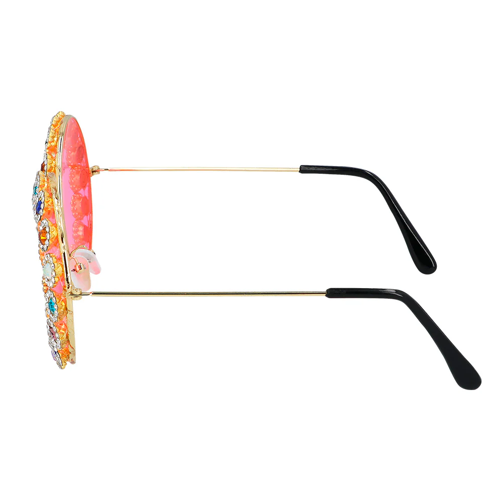 Bril bloemen Crystal Hippie - Image 4