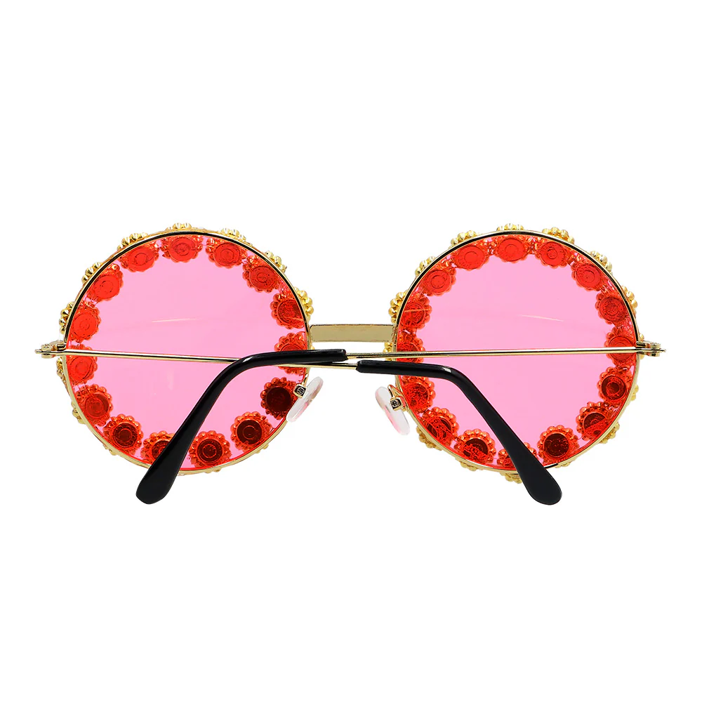Bril bloemen Crystal Hippie - Image 5