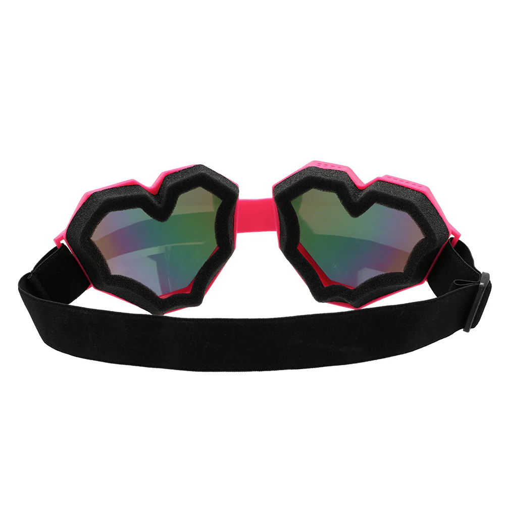 Ski bril Festilove roze hartjes - Image 5