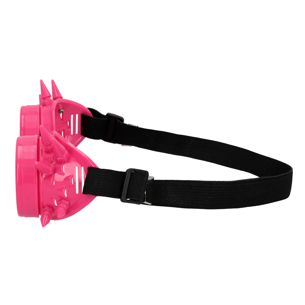 Steampunk bril Festival neonroze - Image 4