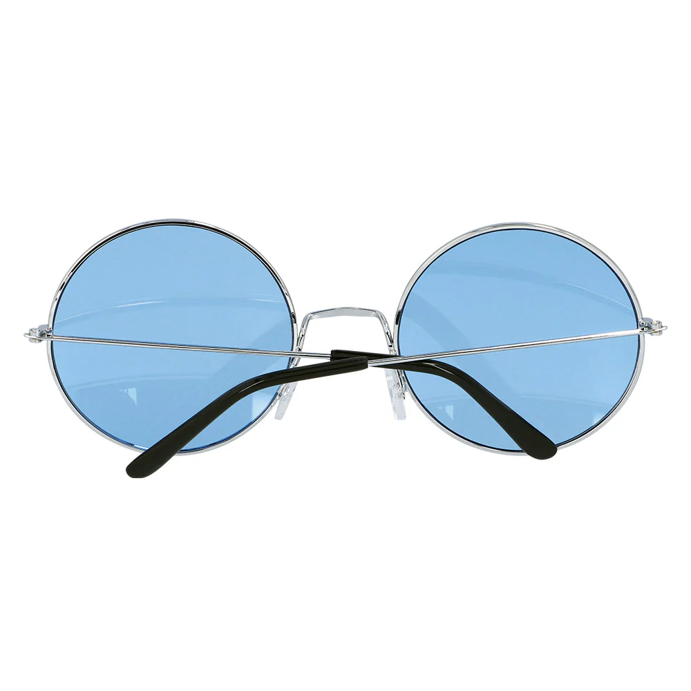 Hippie bril XL blauw - Image 5