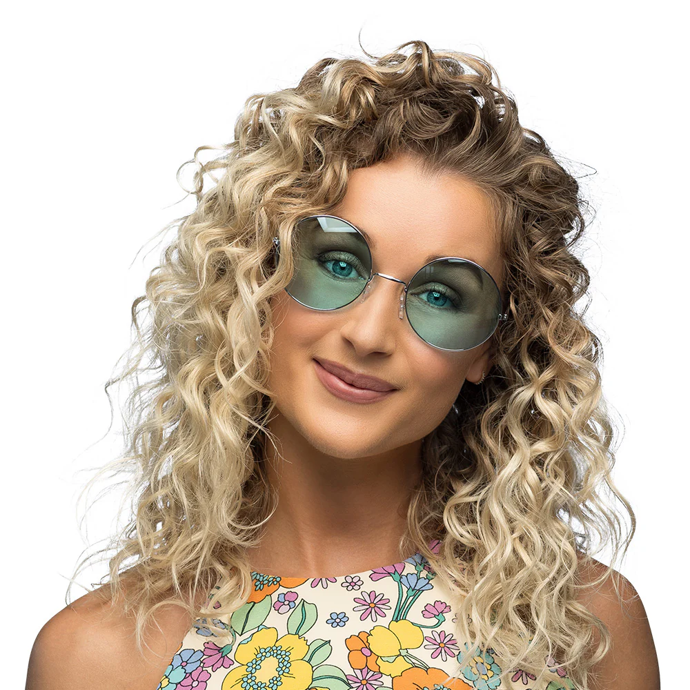 Hippie bril XL groen - Image 3