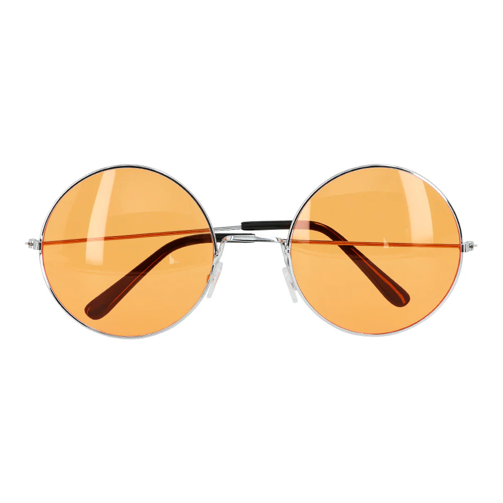 Hippie bril XL oranje