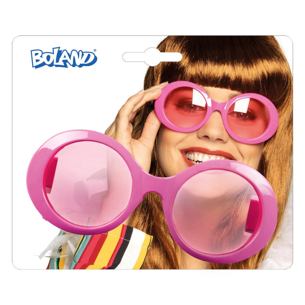 Roze bril disco Jackie neon - Image 3