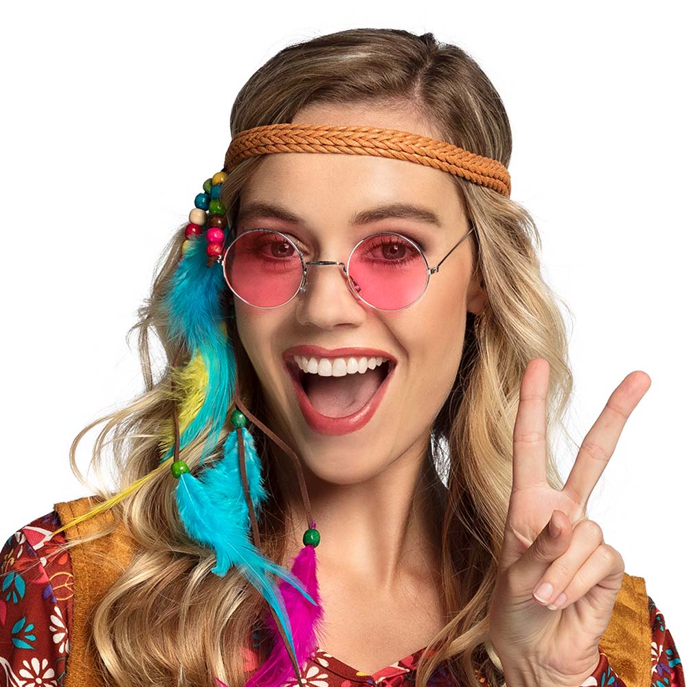 Hippie bril John roze - Image 2