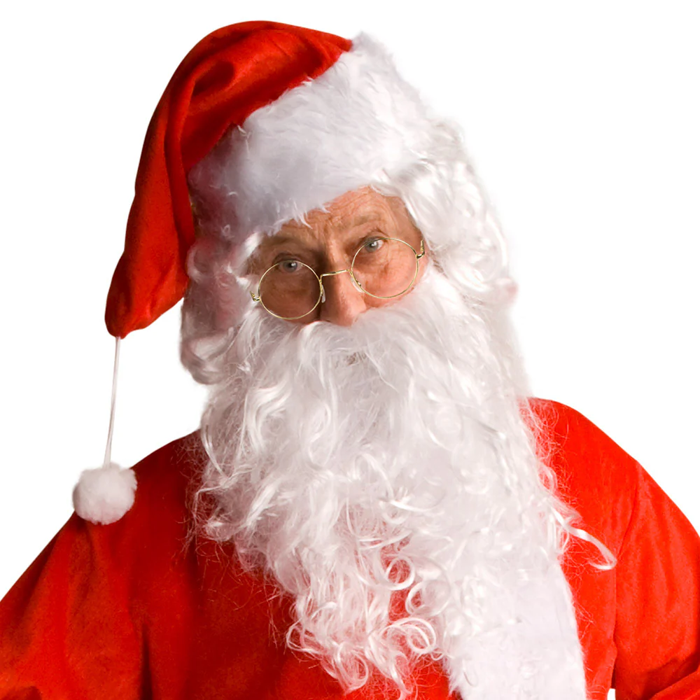 Bril goud montuur kerstman - Image 3