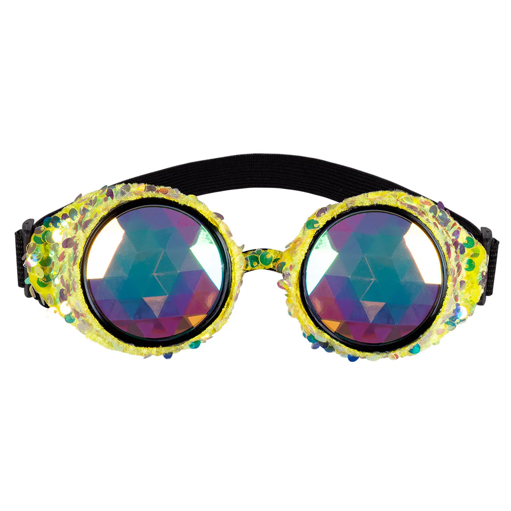 Steampunk bril Mirage goud