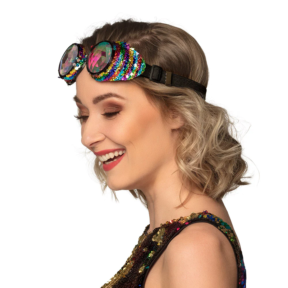 Steampunk bril Mirage regenboog - Image 3