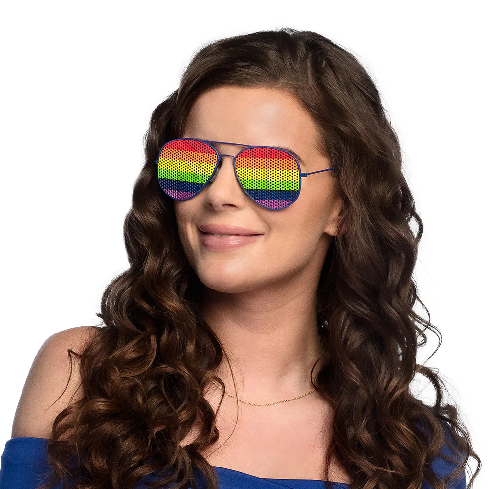 Bril regenboog glazen Rock - Image 2
