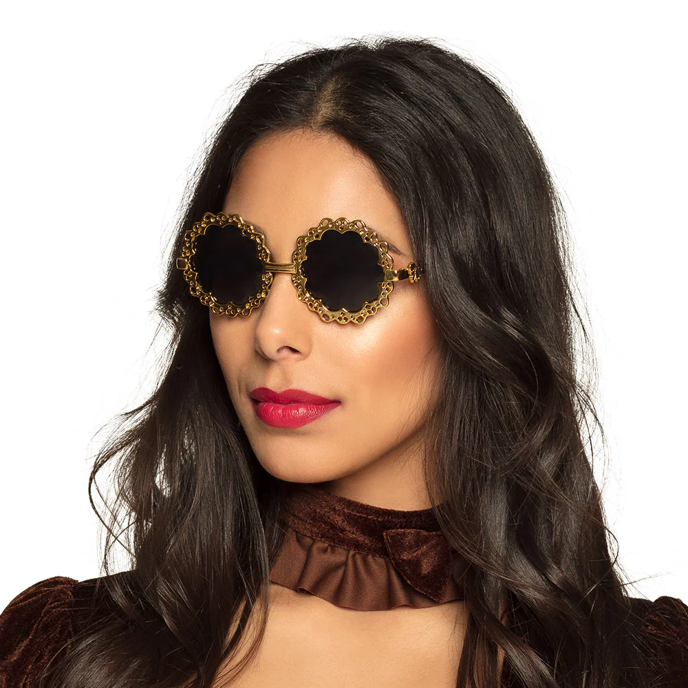 Retro steampunk bril klassiek - Image 2
