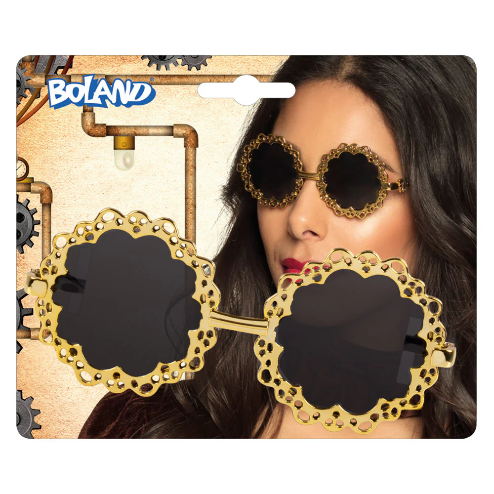 Retro steampunk bril klassiek - Image 5