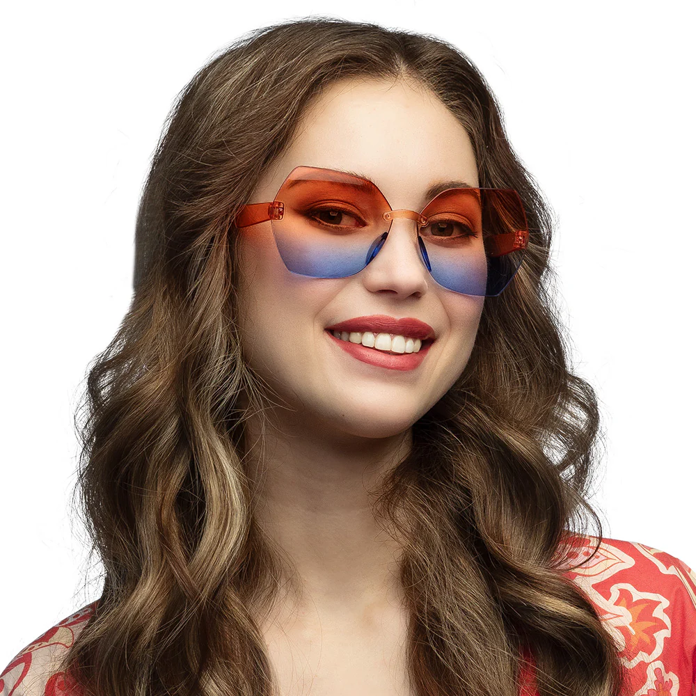 Hippie bril Woodstock - Image 2