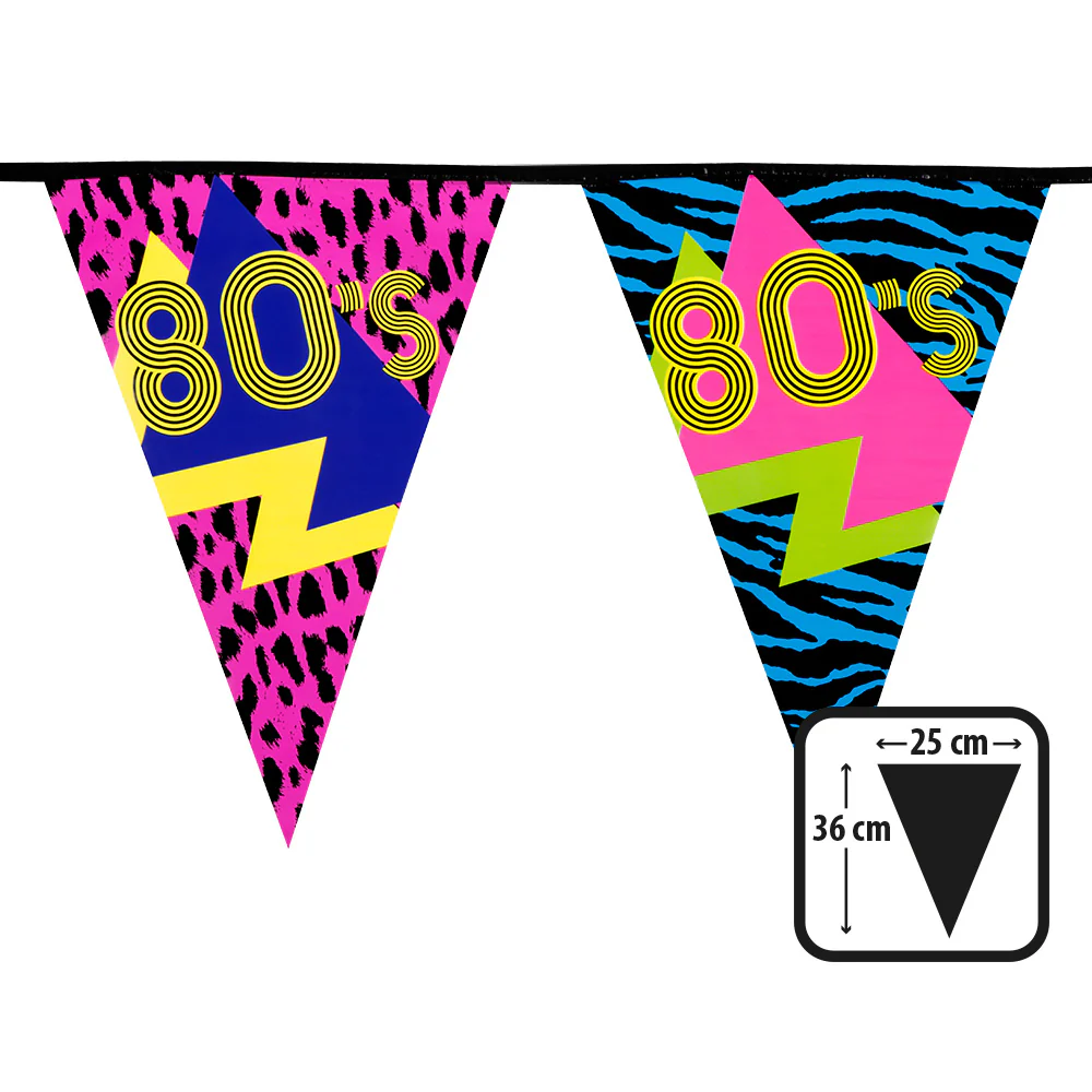 PE vlaggenlijn 80's - Image 2
