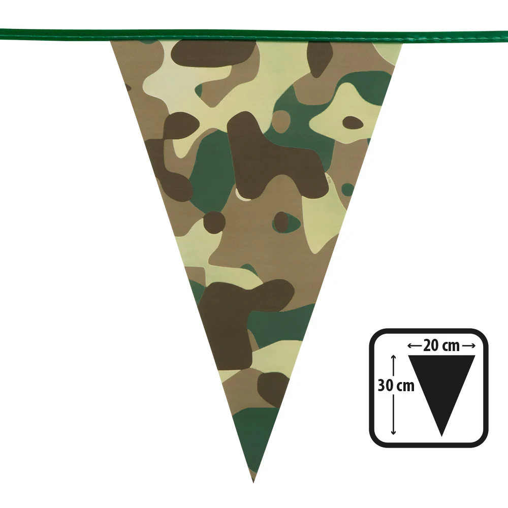 PE vlaggenlijn Camouflage - Image 2