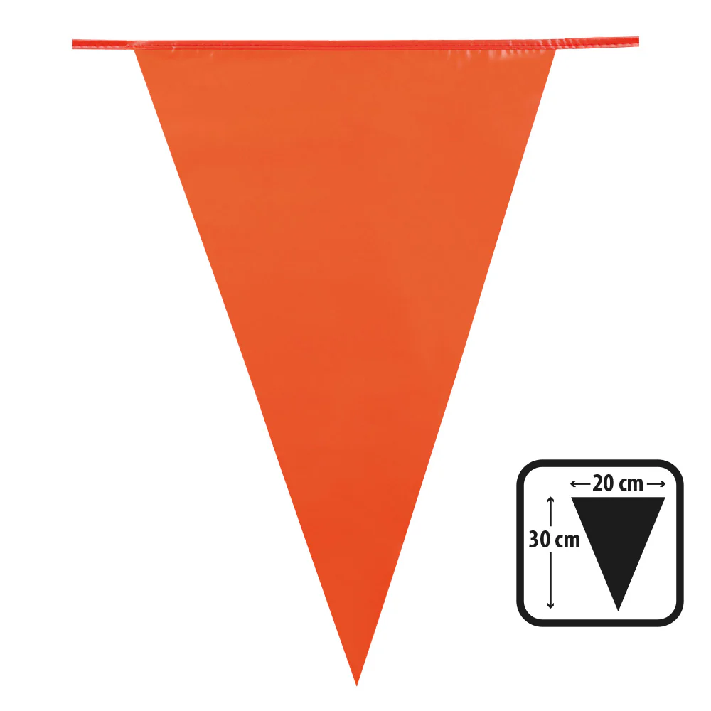 PE vlaggenlijn Oranje XL - Image 2
