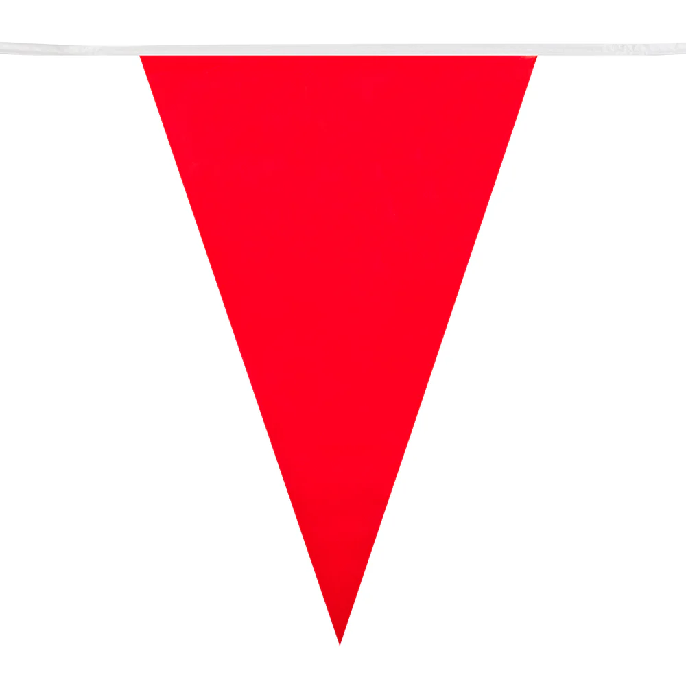 PE vlaggenlijn wit/rood - Image 2