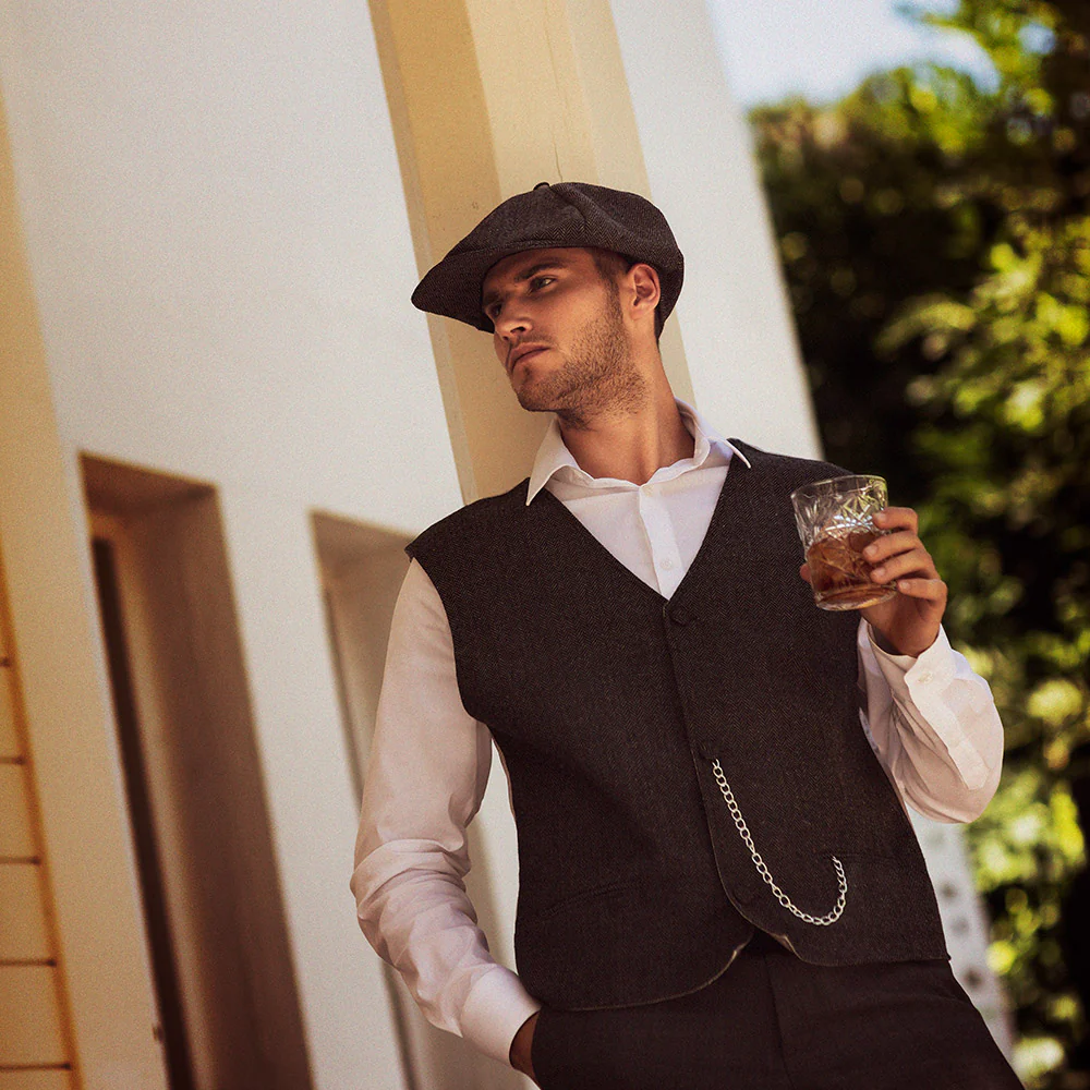 Peaky Blinders pet plat grijs - Image 5