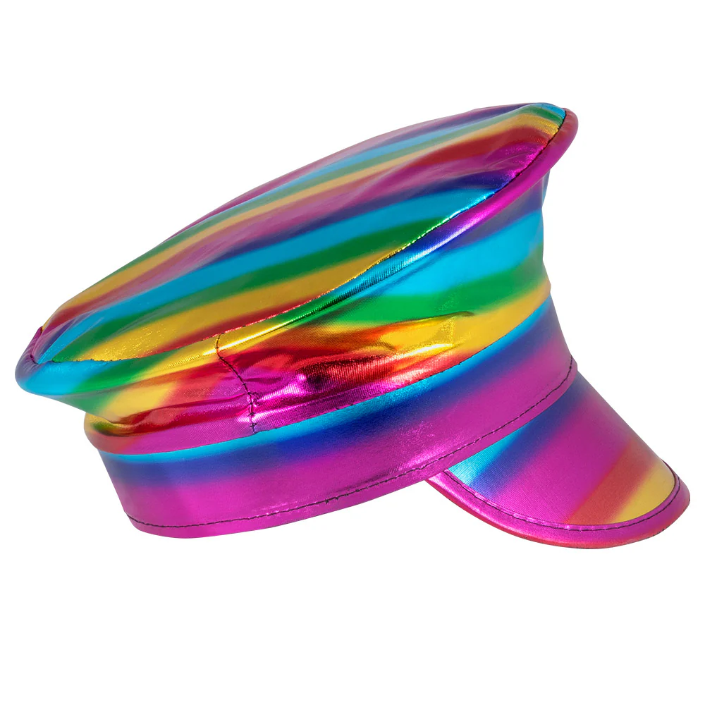 Regenboog kapitein pet glimmend - Image 4