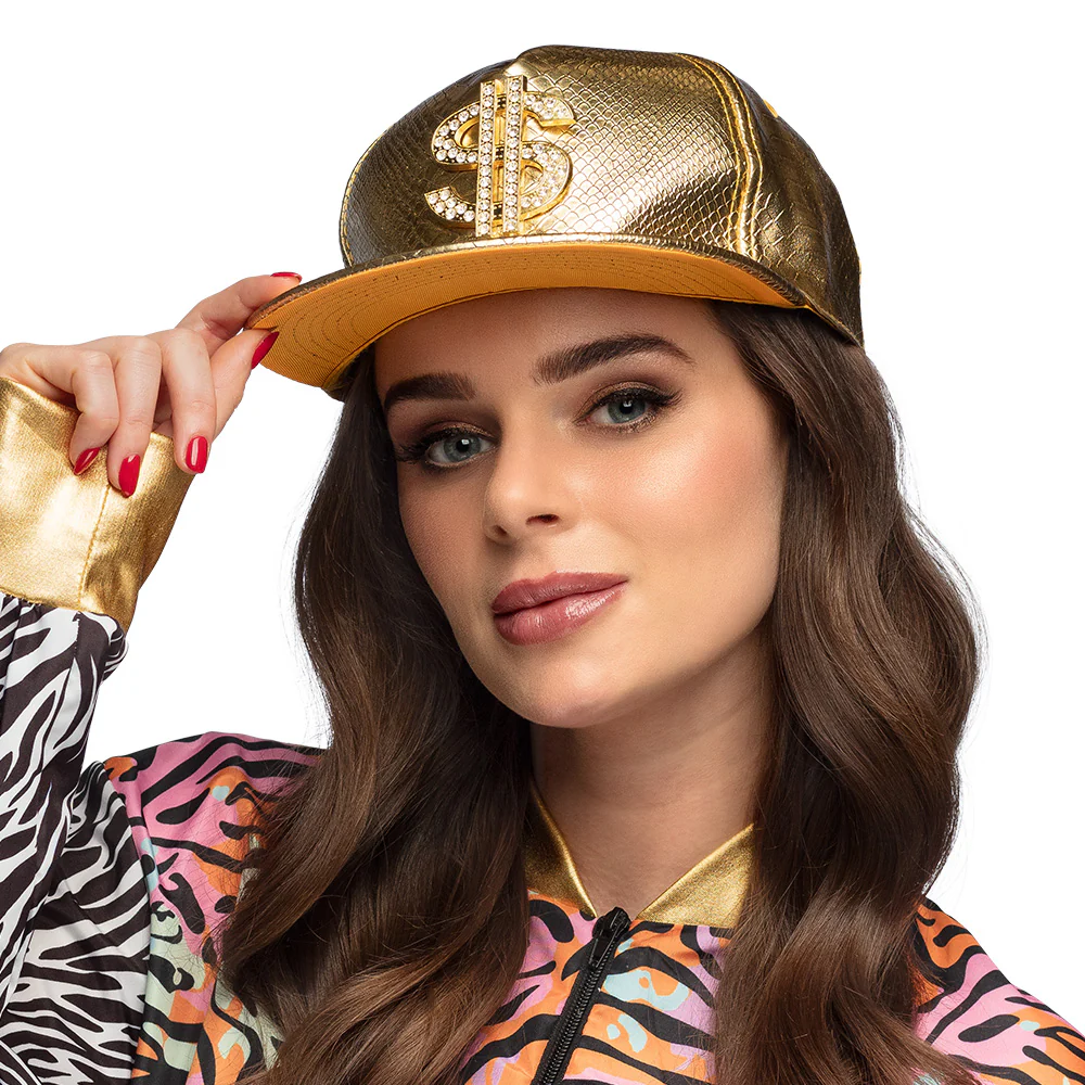 Gouden pet Dollar Money maker goud - Image 2