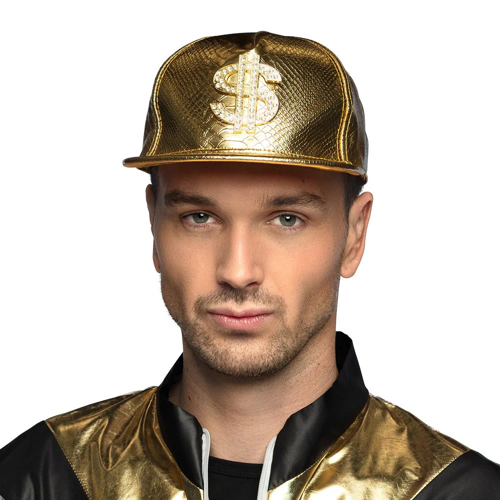 Gouden pet Dollar Money maker goud - Image 3