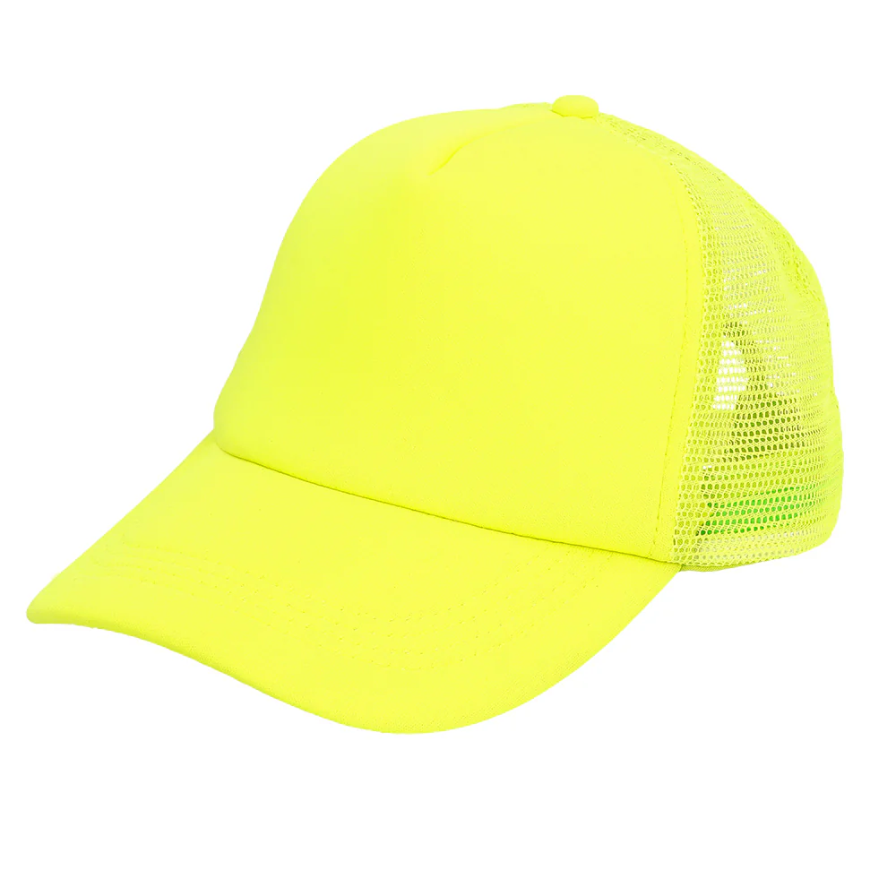 Neon gele pet