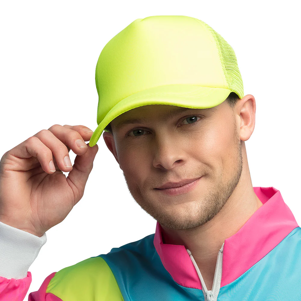 Neon gele pet - Image 2