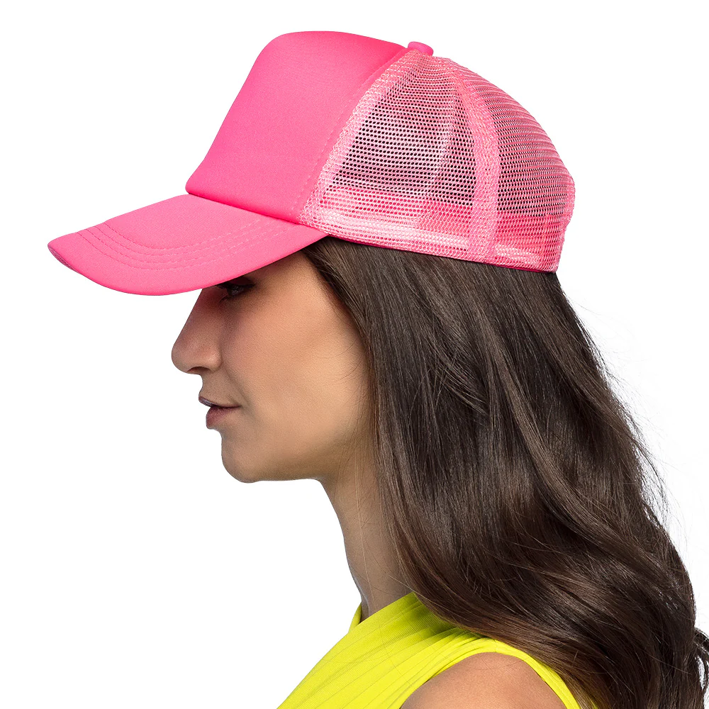Neon roze pet - Image 5