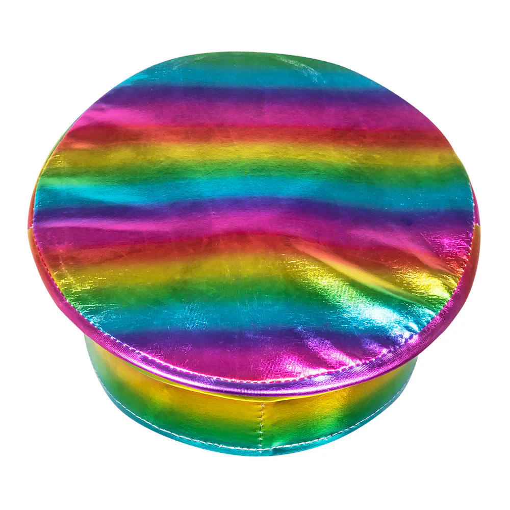 Regenboog pet glimmend strass - Image 6