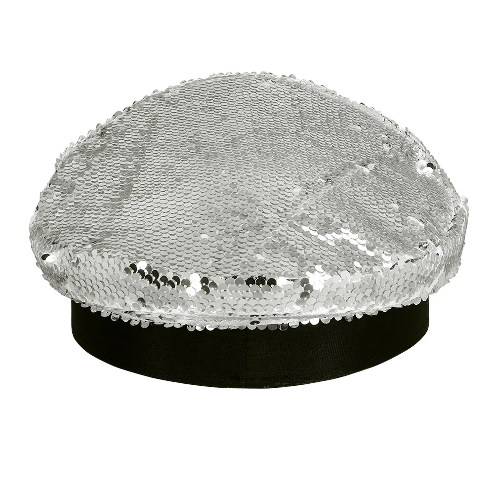 Pet kapitein zilveren pailletten - Image 5