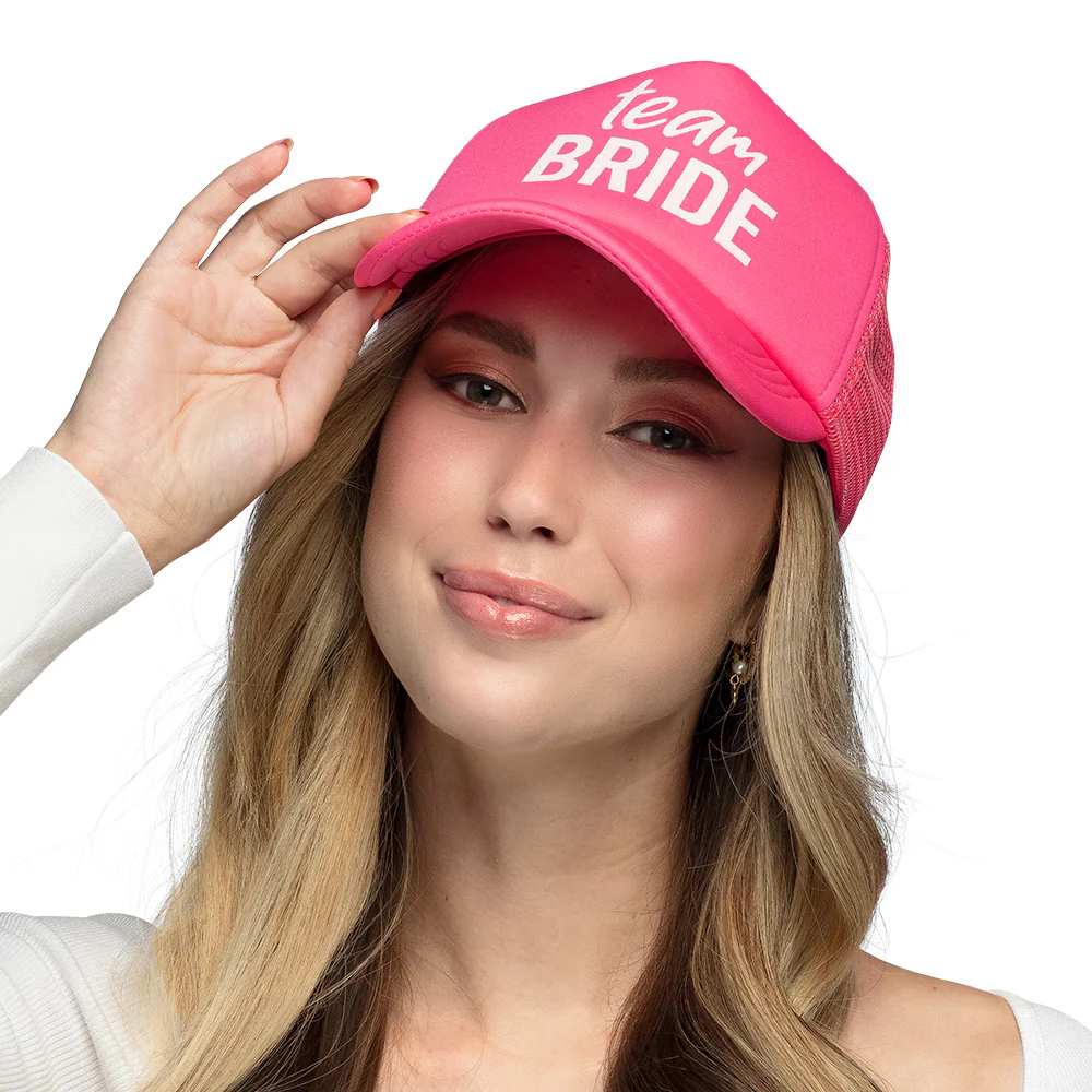 Roze pet 'Team Bride' - Image 2