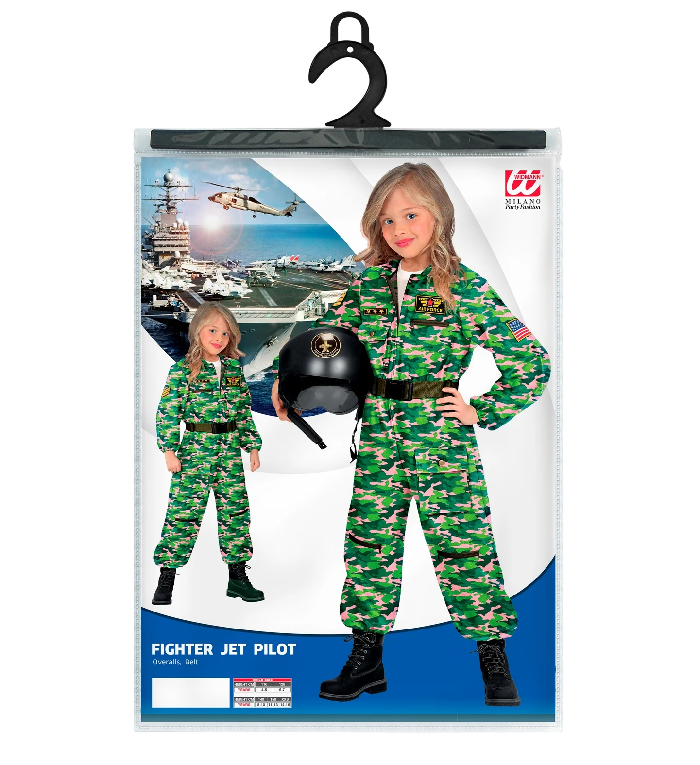 Straaljager pilote camouflage Jacky kind - Image 3
