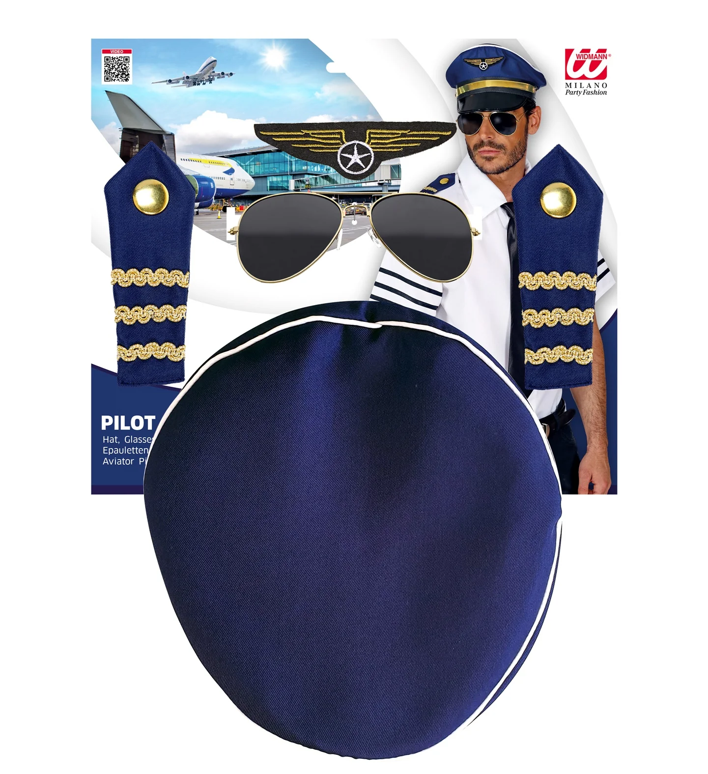 Piloten set voor volwassenen compleet - Image 4
